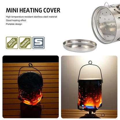 Stainless Steel Camping Mini Heater