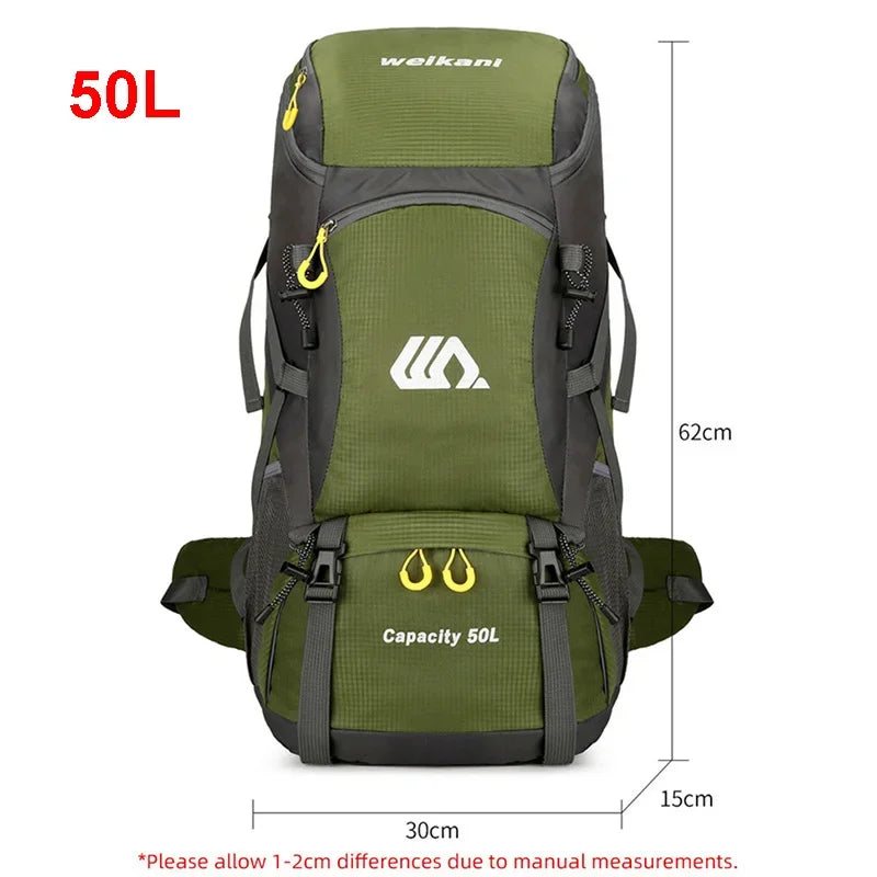 Large Mens Waterproof Travel Backpack