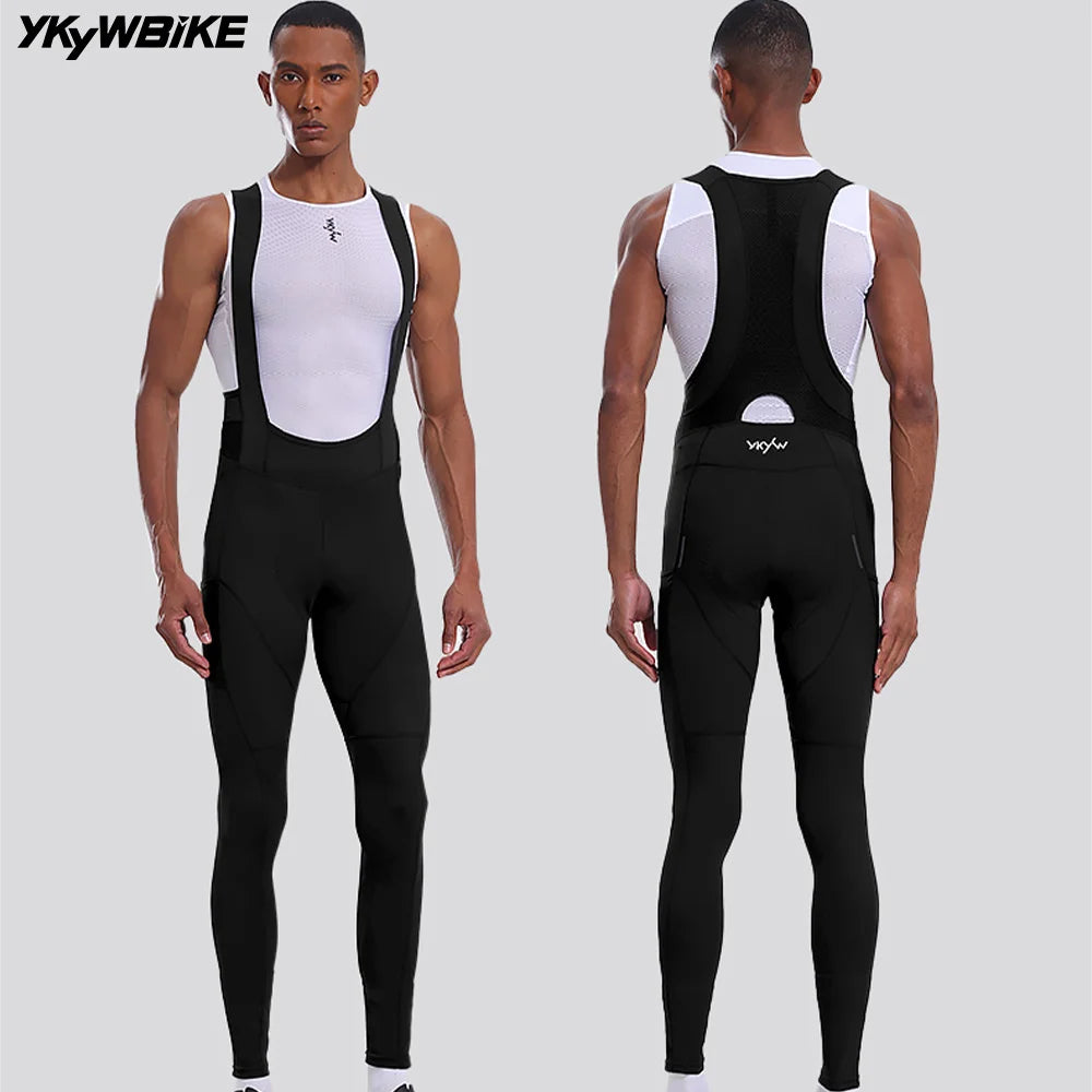 Breathable Men's Cycling Bib Long Pants