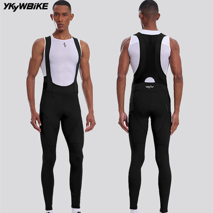 Breathable Men's Cycling Bib Long Pants