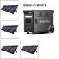 3840WH Outdoor Generator With Foldable Solar Panels